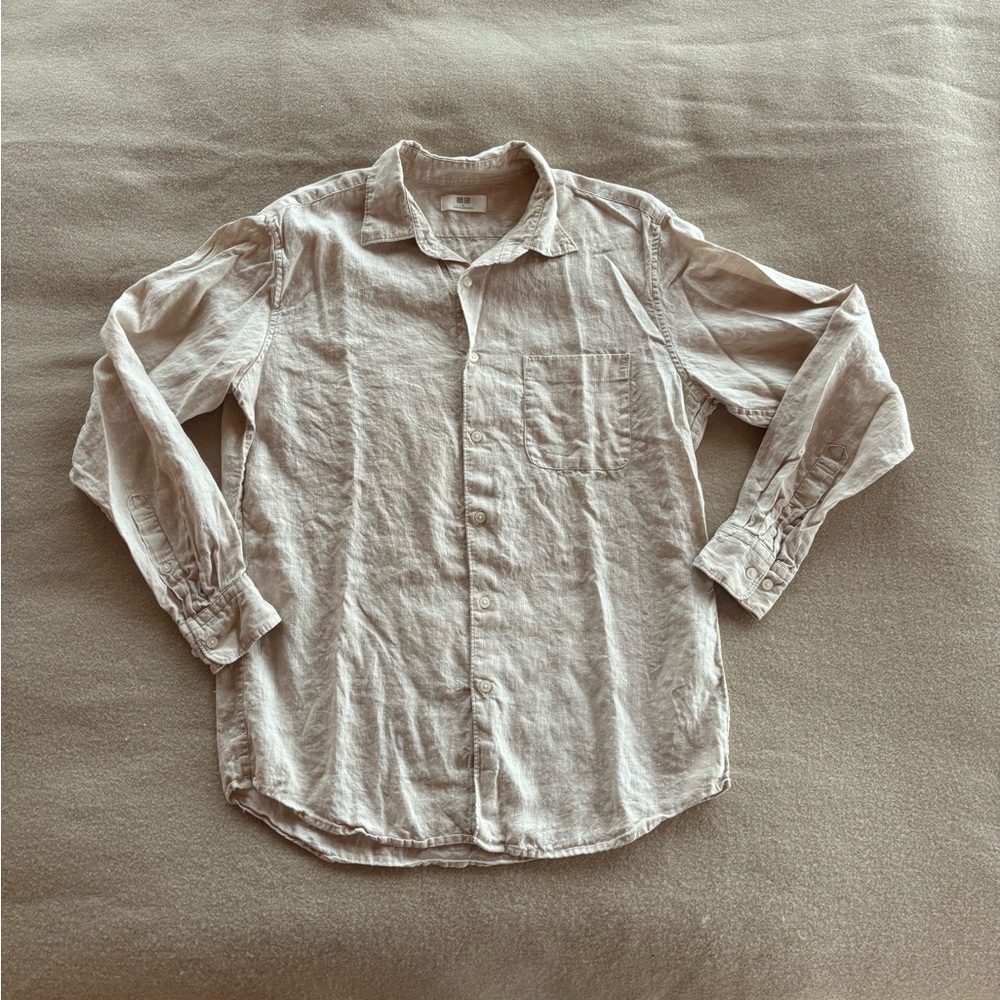 Uniqlo Linen Button Down